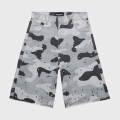 Homme Femme SHADOW SNOW CAMO GEMSTONE SHORTS