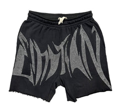 Mixed Emotion "Wild" Rhinestone Shorts