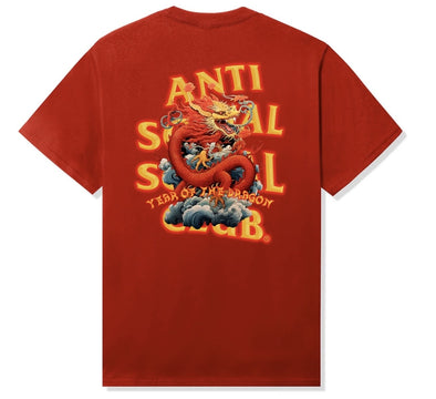 Anti Social Social Club "No Sympathy" Red Tee