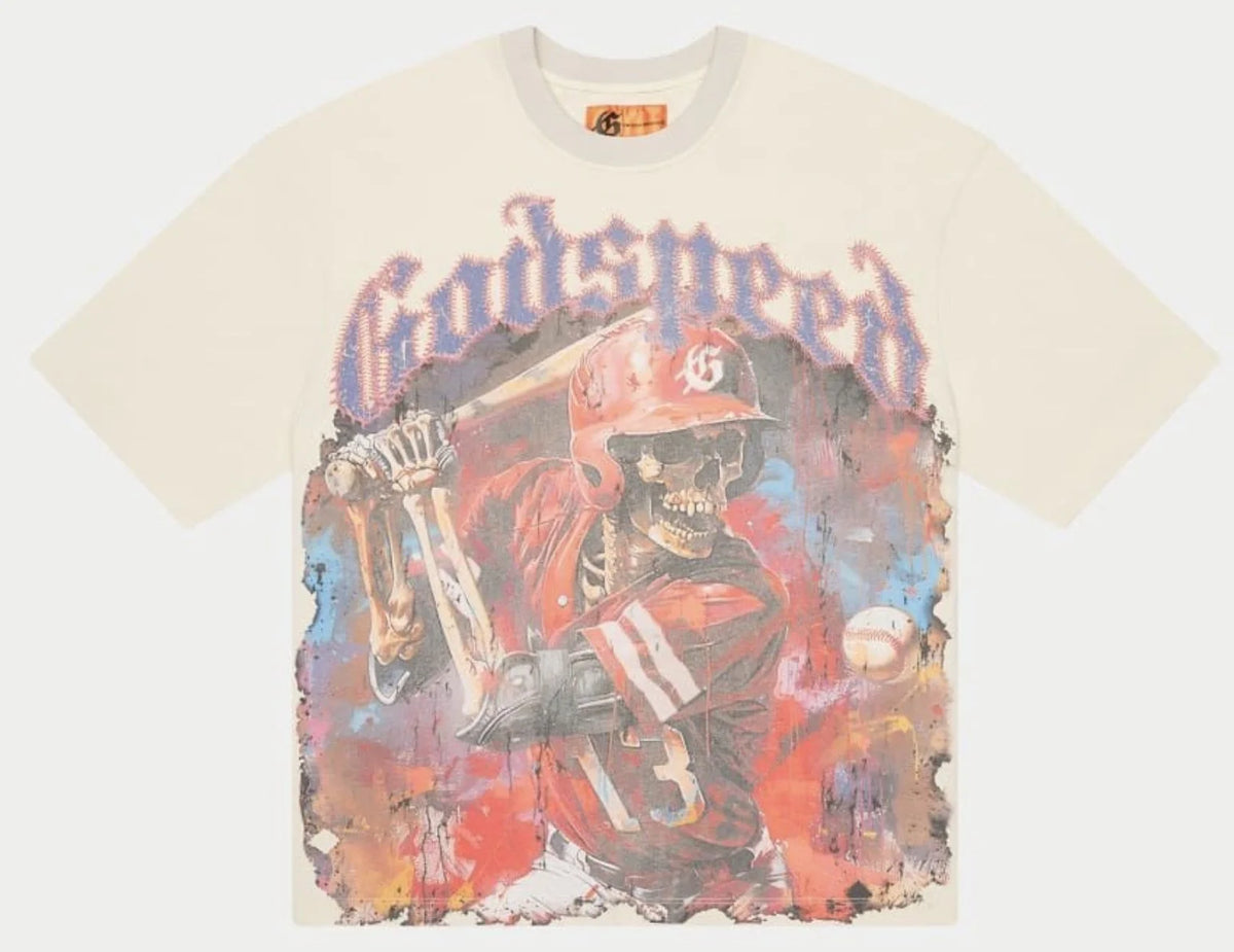 Godspeed "Grandslam" Bone T-Shirt