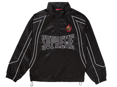 Supreme Satin Piping Pullover Black