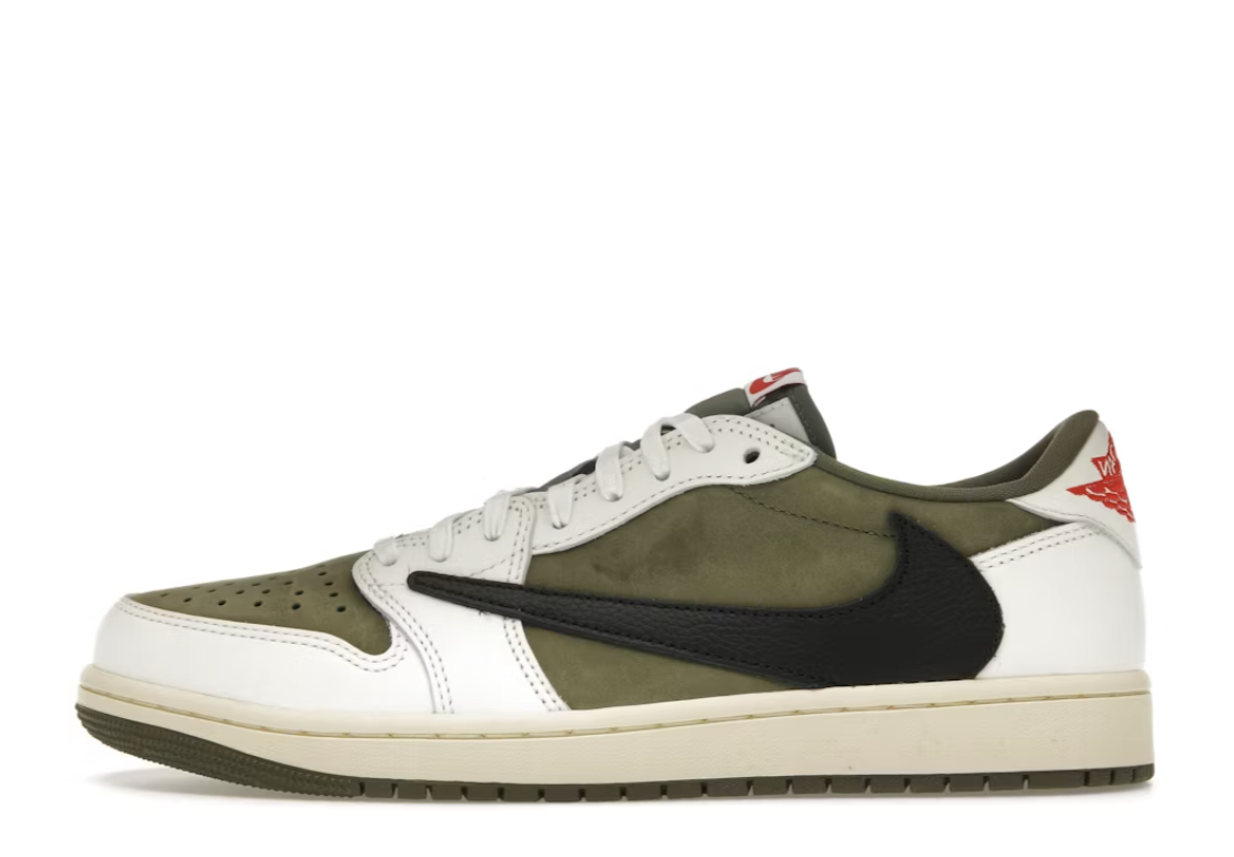 Jordan 1 Retro Low x Travis Scott "Medium Olive"