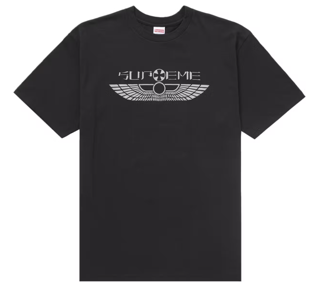 Supreme Wings Tee Black
