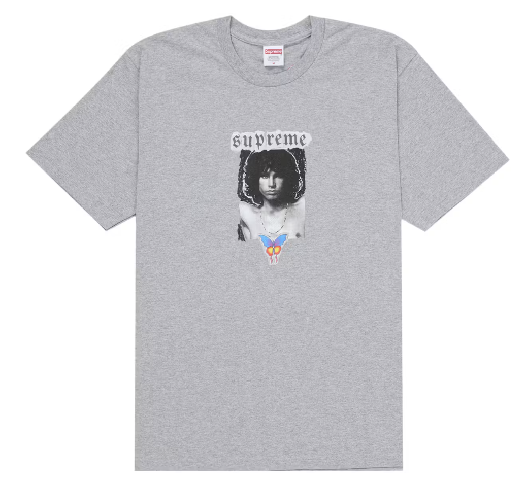Supreme Jim Tee Heather Grey