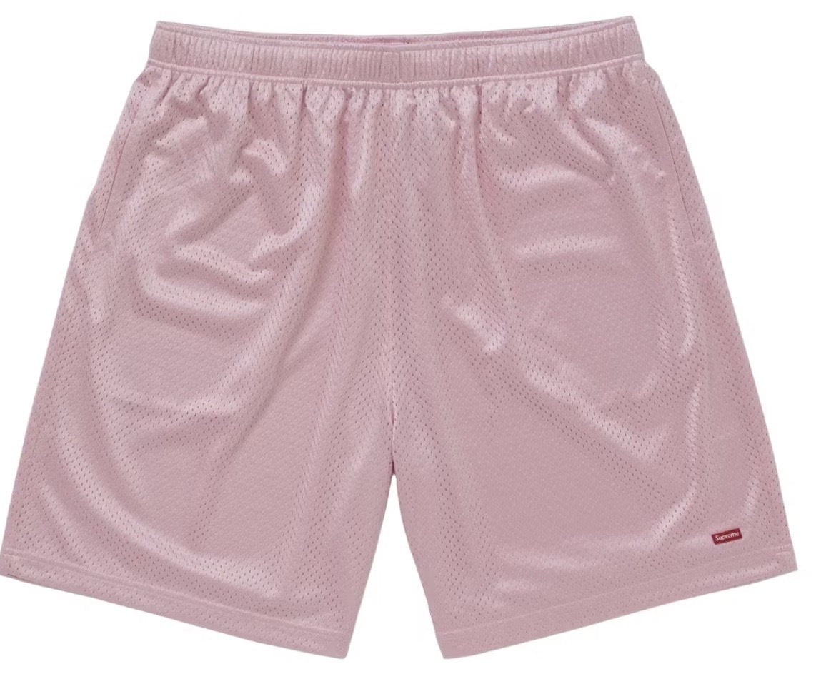 Supreme Small Box Baggy Mesh Short (SS25) Pink