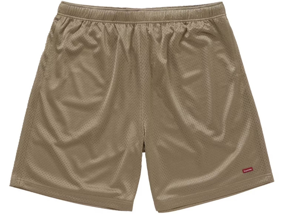 Supreme Small Box Baggy Mesh Short (SS25) Brown
