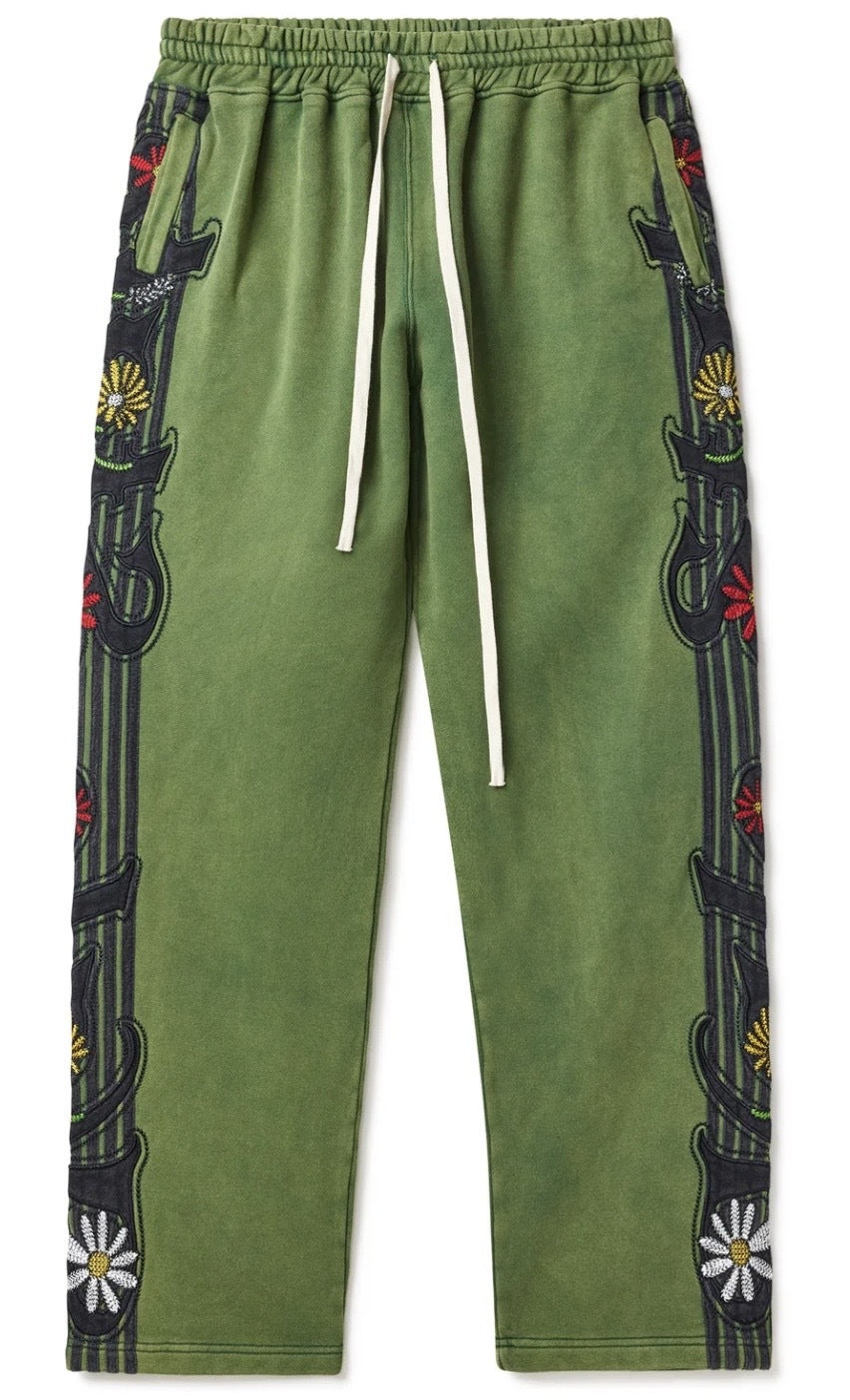 VALE JADE GREEN SWEATPANTS