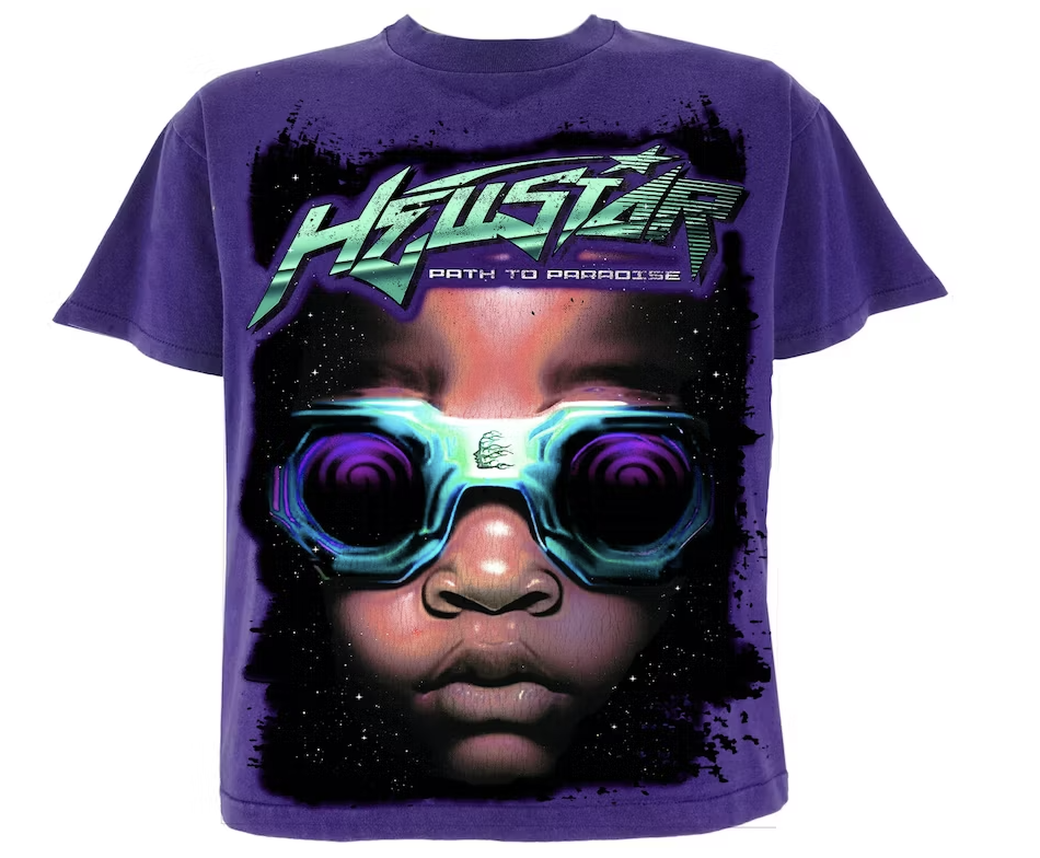 Hellstar "Goggles" Purple Tee