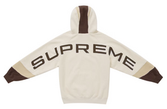 Supreme Paneled Hooded Sweatshirt (SS25) Natural