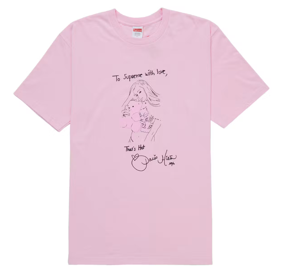 Supreme Paris Tee FW26 Pink