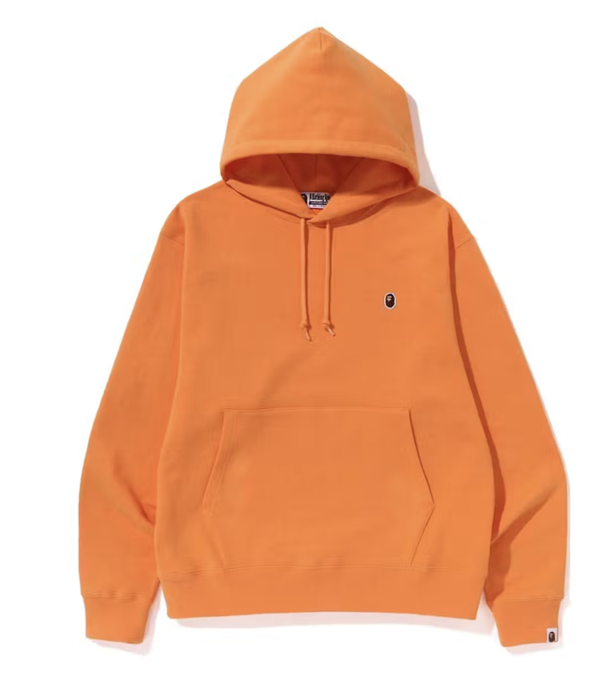 BAPE One Point Pullover Orange