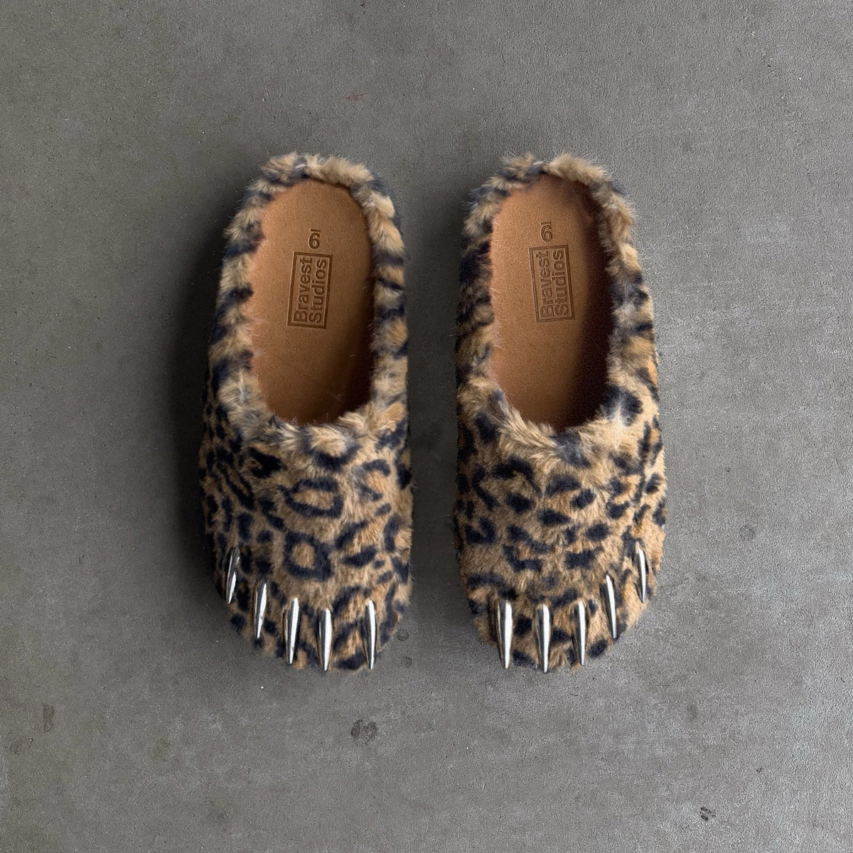 Bravest Studios LEOPARD CLAW MULES