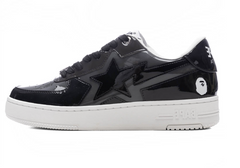 Bape sta Low "Black Icon Patent"