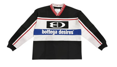 Bottega Desires BLACK HOCKEY LONG SLEEVE JERSEY