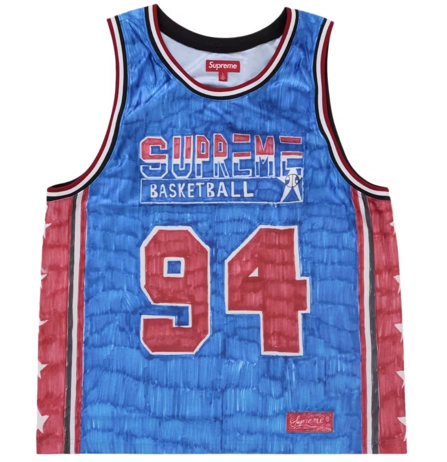 Supreme Marker Basketball Jersey Multicolor