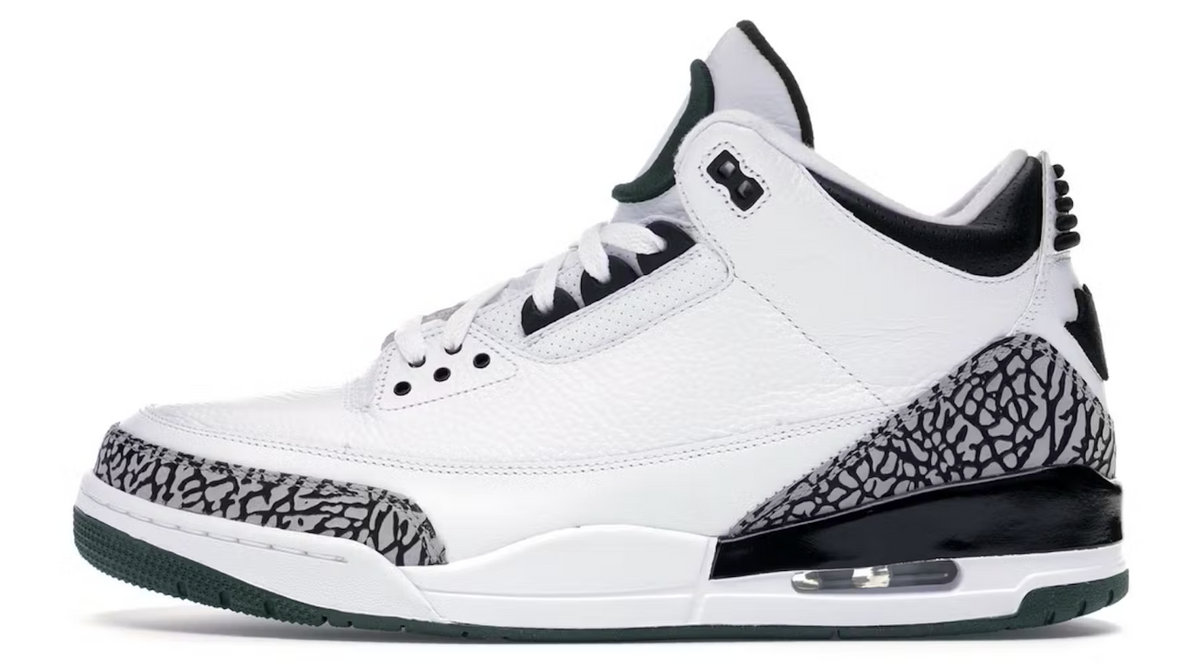 Jordan 3 Retro Oregon Ducks Pit Crew White