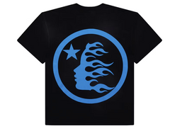 Hellstar Gel Classic Logo Tee (Black/Blue)