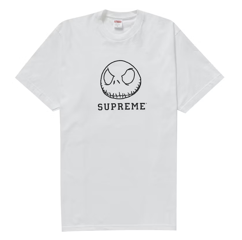 Supreme "Skeleton" White Tee