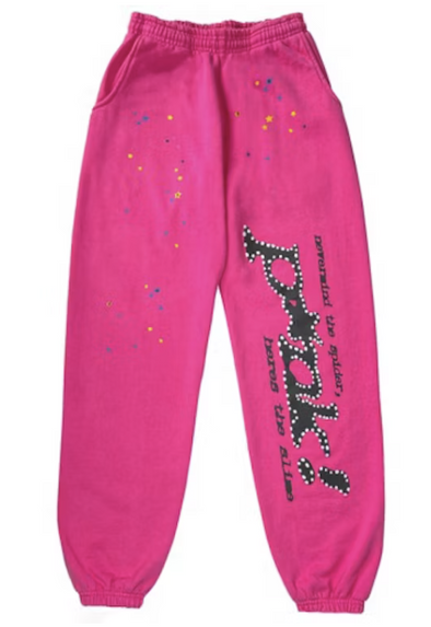 Sp5der P*NK Sweatpants Pink