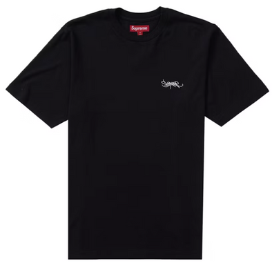 Supreme Washed Tag S/S Top Black
