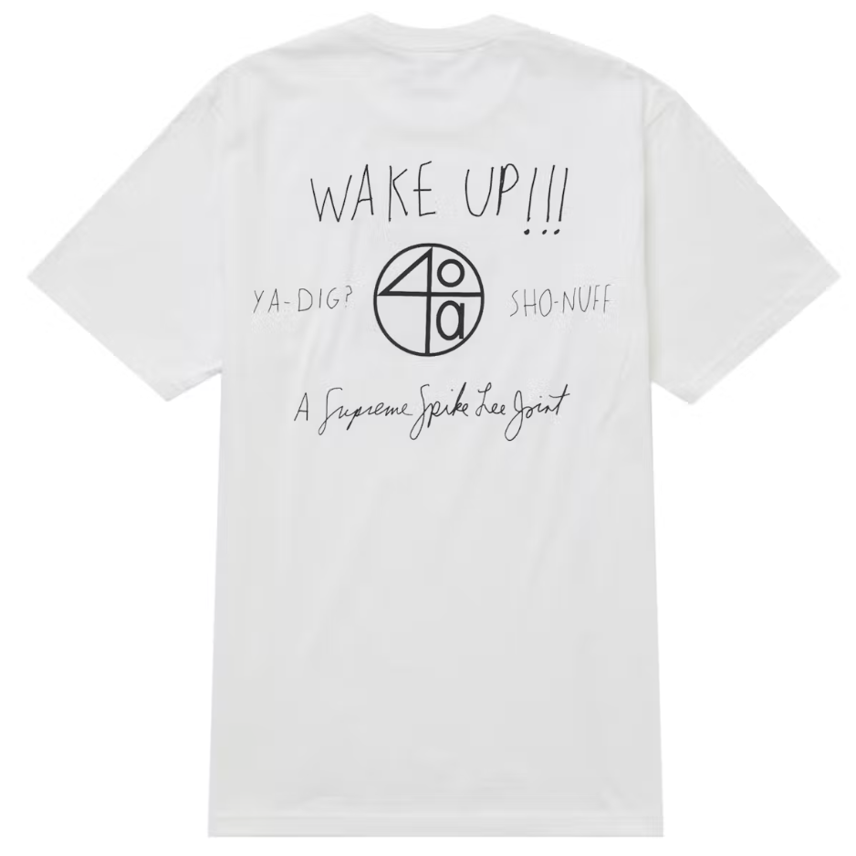 Supreme 40 Acres Spike Tee White