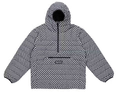Supreme Micro Down Half Zip Hooded Pullover FW26 White Checkerboard