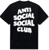 Anti Social Social Club "Burn It Down" Black Tee
