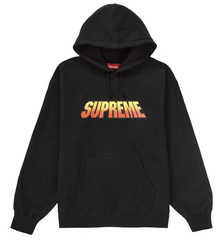 Supreme Gradient Hooded Sweatshirt Black