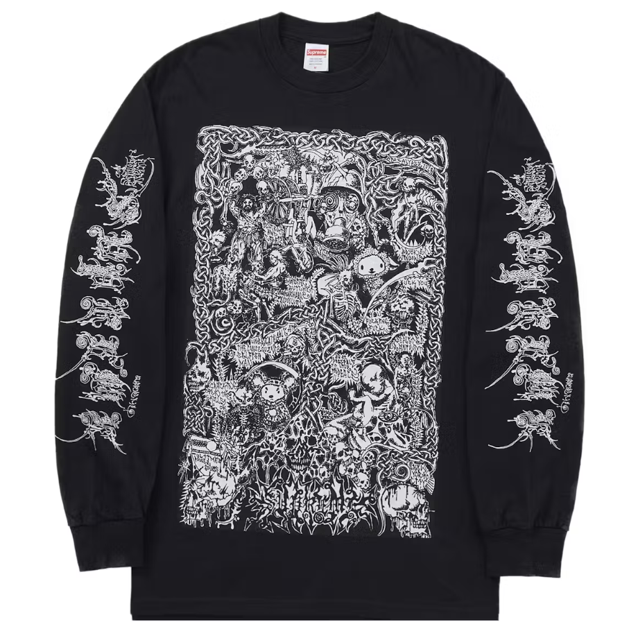 Supreme Wombat L/S Tee Black