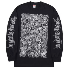 Supreme Wombat L/S Tee Black