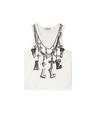 VALE FOREVER CHAIN TANK WHITE