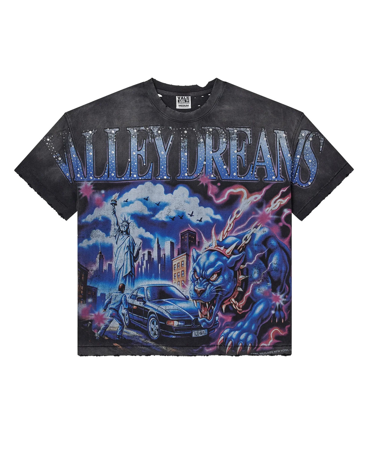 VALE FOREVER  MONSTER BIG TEE