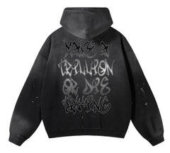 TRILLION "Black Flame" Hoodie
