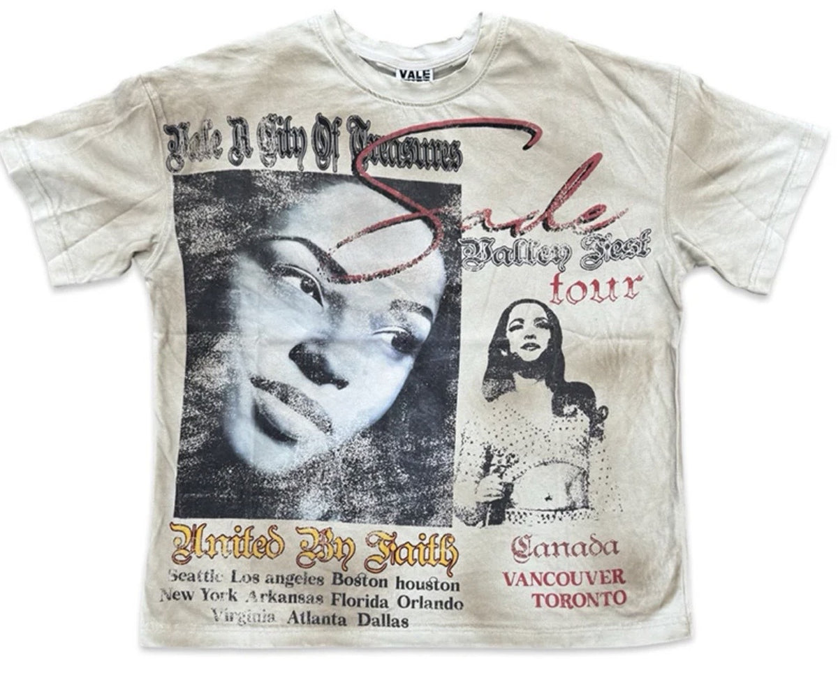 VALLEY TOUR CREME TEE