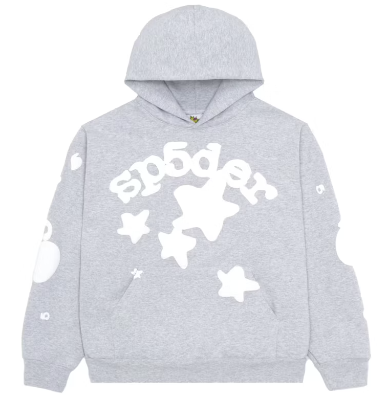 Sp5der Beluga Hoodie Heather Grey