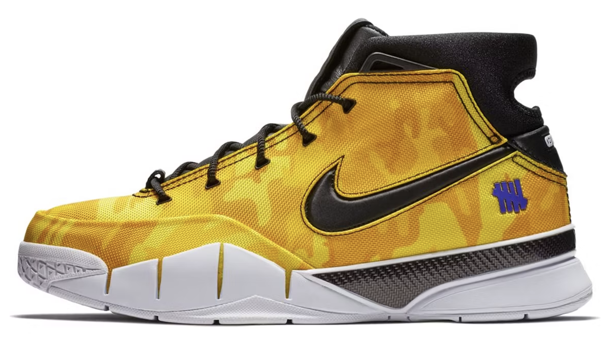 Nike Kobe 1 Protro Undefeated Yellow Camo (La Brea)