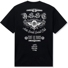 Anti Social Social Club "Feast or Famine" Black Tee