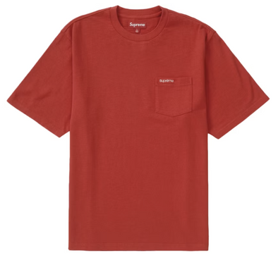 Supreme S/S Pocket Tee (SS24) Red