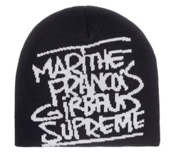 Supreme Marithé + François Girbaud Beanie Black