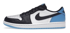 Jordan 1 Low "Black Dark Powder Blue" Pre-Owned