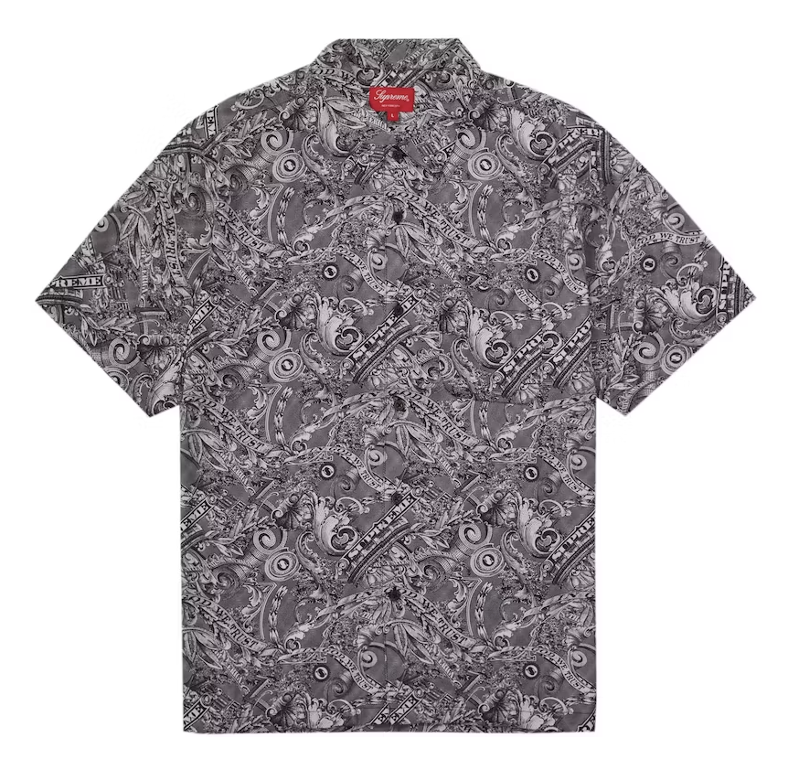 Supreme "Dollar" S/S Shirt Black