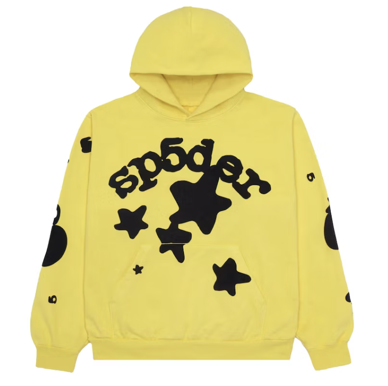 Sp5der Beluga Hoodie Gold