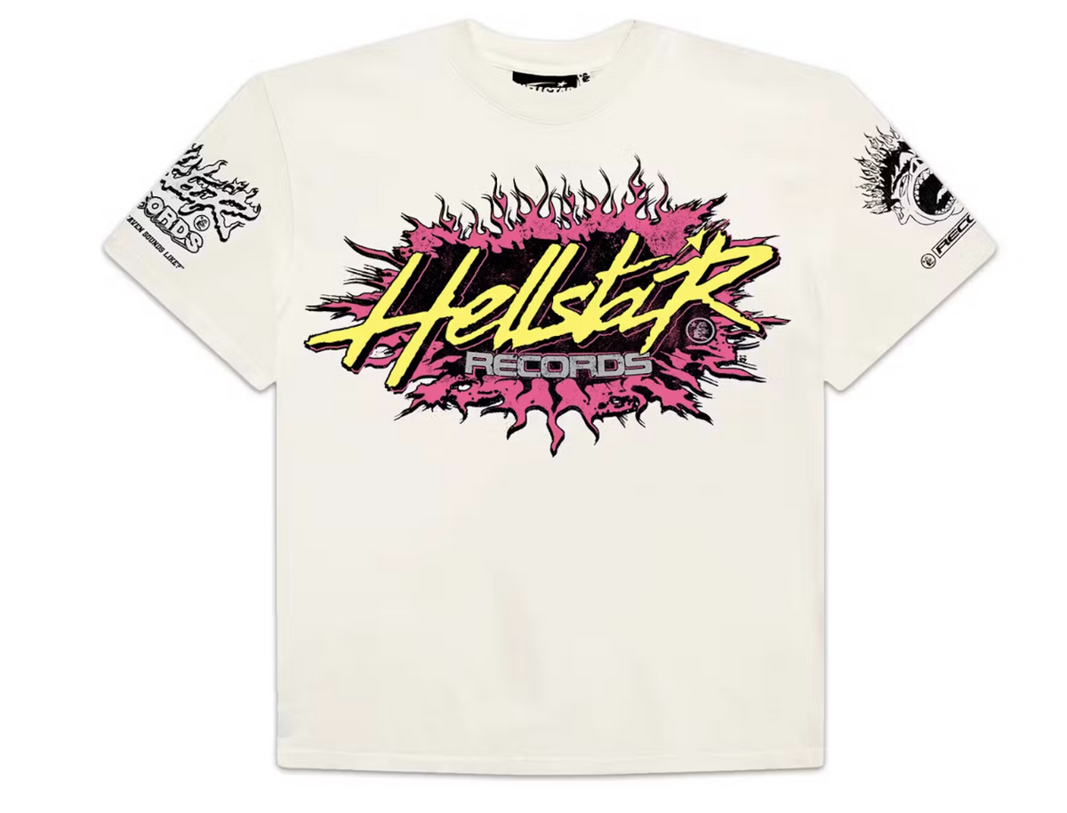 Hellstar "Records" White Tee