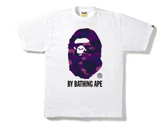 BAPE Color Camo Tee White/Purple