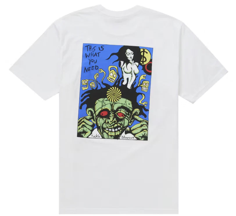 Supreme Fuckin Blowout Tee White