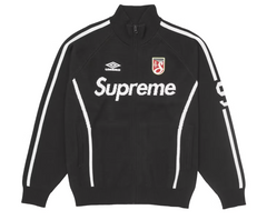 Supreme Umbro Zip Up Sweater Black