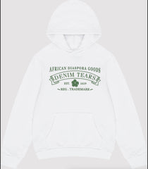 Denim Tears ADG Hoodie White