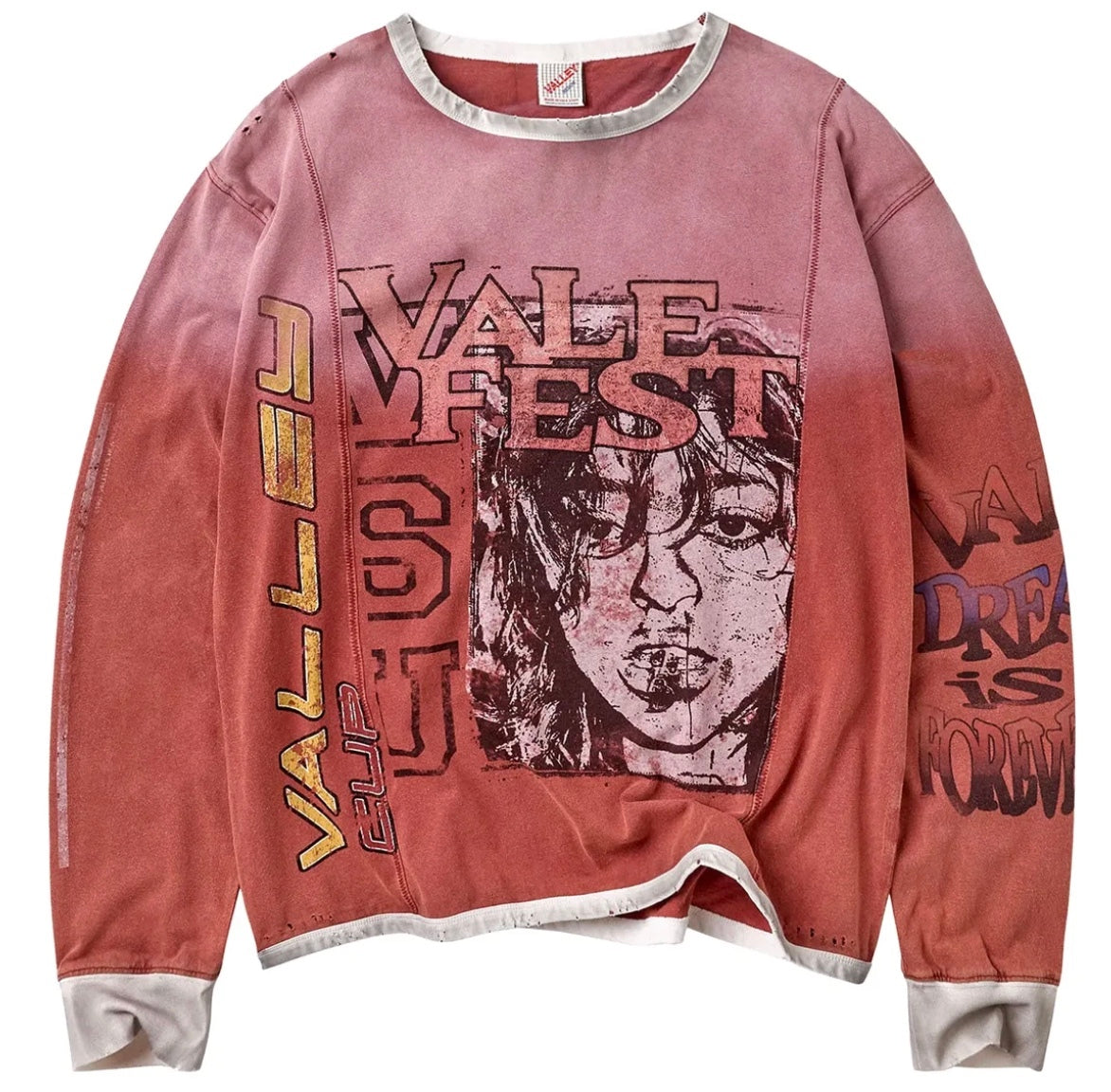 VALE FOREVER HOT MESS L/S TEE