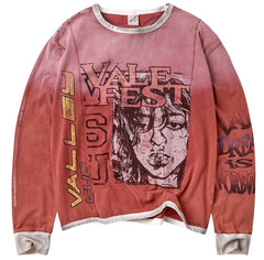 VALE FOREVER HOT MESS L/S TEE