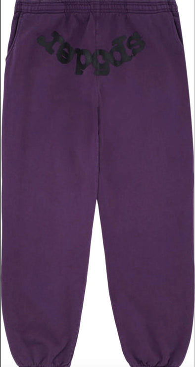 Sp5der Classic Sweatpants Purple
